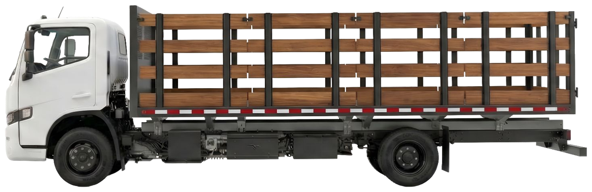 Harbinger HC Series Cab with stake body
